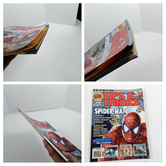 Tips & Tricks Magazine Spiderman Issue 88 June 2002 Video Game Tips *MINOR WEAR* - Picture 12 of 14